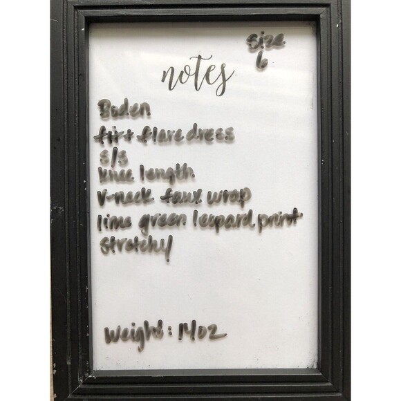 Boden Dress 6 Lime Green Leopard Print Stretchy Jersey Knit Knee Length Y2K - Picture 11 of 11